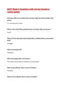 BCOT Week 4 Questions with Correct Answers&vert; Latest Update