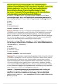 WGU D514 Objective Assessment Final &vert; WGU D514 Analytical Methods of Healthcare Leaders OA Updated 2026 &vert; Comprehensive Study Guide&comma; Practice Exam Questions and Answers&comma; Exam Prep Test Bank&comma; Healthcare Data Analytics&comma; Statistical Analysis Methods&comma; Evidenc
