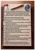 CAM Exam & Study Guide &ndash; Newest 2026 Test Bank &vert; Certified Apartment Manager Exam Prep with Complete 550 Real Exam Questions & Correct Verified Answers &ndash; Already Graded A&plus; &lpar;Brand New&excl;&excl;&rpar; &ndash; Complete A&plus; Guide