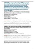 NURS240 Maternal-Newborn Nursing Updated 2026 &vert; Comprehensive Study Guide&comma; Practice Exam Questions and Answers&comma; Exam Prep Test Bank&comma; Prenatal and Antenatal Care&comma; Labor and Delivery Nursing Management&comma; Postpartum Recovery and Assessment&comma; Newborn and Neonat