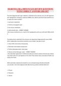 DIABETES&comma; DKA&comma; HHNS NCLEX REVIEW QUESTIONS WITH CORRECT ANSWERS 2026-2027