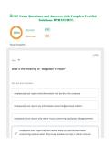 BCOT Exam &vert; FULLY COVERED Exam &vert;QUESTIONS & ANSWERS&vert; already graded A&plus; &lpar;COMPLETE BUNDLE&rpar; UPDATED&excl;&excl;&excl;