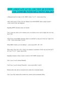 BMW ASSOCIATE LEVEL ASE TEST QUESTIONS AND ANSWERS WITH SOLUTIONS 2026-2027&period;
