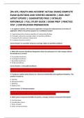 &lbrack;PA LIFE&comma; HEALTH AND ACCIDENT ACTUAL EXAM&rsqb; COMPLETE &NewLine;EXAM QUESTIONS AND VERIFIED ANSWERS &vert; 2026&ndash;2027 &NewLine;LATEST UPDATE &vert; GUARANTEED PASS &vert; DETAILED &NewLine;RATIONALES &vert; FULL STUDY GUIDE &vert; EXAM PREP &vert; PRACTICE &NewLine;TEST &vert; CERTIFICATION PREPARATION 