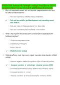 NURS 6501 Advanced Pathophysiology Final Exam 2026 &vert; &NewLine;Complete Study Guide &vert; Graded A&plus;&vert; Walden University