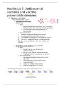 Bacteriologie H5-H8 Emanuel Andre - Microbiologie & infectieziekten