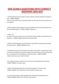 DRE EXAM A QUESTIONS WITH CORRECT ANSWERS 2026-2027