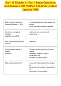 Bio 116 Chapter 21 Part 3 Exam Questions&NewLine;and Answers with Verified Solutions &vert; Latest&NewLine;Updated 2026