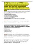 RELIAS Medical-Surgical Telemetry Updated 2026 &vert; Comprehensive Nursing Study Guide&comma; Practice Exam Questions and Answers&comma; Exam Prep Test Bank&comma; Cardiac Monitoring and ECG Interpretation&comma; Dysrhythmia Recognition&comma; Medical-Surgical Nursing Concepts&comma; Hemodynami