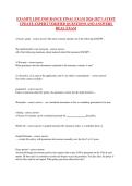 EXAMFX LIFE INSURANCE FINAL EXAM 2026-2027 LATEST UPDATE EXPERT VERIFIED QUESTIONS AND ANSWERS REAL EXAM&NewLine;