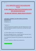 NYC DOB Site Safety Manager Exam 2026-2027 &vert; 250&plus; Q&A with Rationales &vert; SSM Test Bank