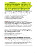 Rasmussen NUR2063 Pathophysiology Updated 2026 &vert; Comprehensive Study Guide&comma; Practice Exam Questions and Answers&comma; Exam Prep Test Bank&comma; Disease Processes and Mechanisms&comma; Cellular Adaptation and Injury&comma; Inflammation and Immune Response&comma; Fluid and Electrolyte
