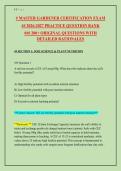 Master Gardener Certification Exam 2026-2027 &vert; 200&plus; Q&A with Rationales &vert; Complete Test Bank