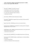 AAAE C&period;M&period; EXAM&comma; Complete Test &vert;&vert; Questions and Answers &lpar;Verified Answers&rpar; &lpar;Latest Update 2026&rpar; UPDATE&excl;&excl;&NewLine;