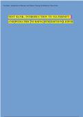 Updated&sol;Latest Introduction to Maternity and Pediatric Nursing 8th Edition by Leifer 2025&ndash;2026 Comprehensive Test Bank Questions and Answers for Maternal Newborn Pediatric Nursing Examination Preparation Clinical Practice Success and NCLEX Review Resource