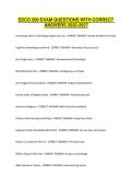 EDCO 200 EXAM QUESTIONS WITH CORRECT ANSWERS 2026-2027