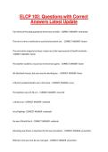 ELCP 102-Questions with Correct Answers Latest Update