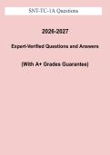 SNT-TC-1A Questions PDF &vert; NDT Certification Study Guide&comma; Practice Questions & ASNT Review &lpar;2026&ndash;2027&rpar;