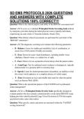 SD EMS PROTOCOLS 2026 QUESTIONS AND ANSWERS WITH COMPLETE SOLUTIONS 100&percnt; CORRECT&excl;&excl;&excl;
