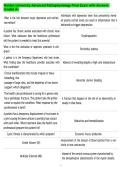 Walden University Advanced Pathophysiology Final Exam with Answers&NewLine;Graded A&plus;