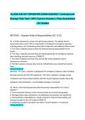 CLASS A&sol;B UST OPERATOR EXAM 2026&sol;2027 &vert; Underground Storage Tank Test &vert; 100&percnt; Correct Answers &vert; Pass Guaranteed - A&plus; Graded&NewLine;&NewLine;