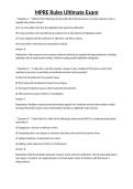 MPRE Rules Ultimate Exam