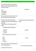 Red Seal Plumbing IP Questions &lpar;Practice&rpar; Questions and Answers Graded A&plus;