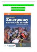 TEST BANK - Nancy Caroline&rsquo;s Emergency Care in the Streets&comma; 8th &NewLine;Edition by Nancy Caroline &NewLine;Chapters 1 - 53 &vert; All Chapters 