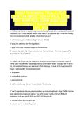 FISDAP PARAMEDIC FINAL LATEST EXAM PARAMEDIC FISDAP FINAL EXAM TEST BANK REAL EXAM QUESTIONS AND CORRECT ANSWERS&vert;AGRADE 100&percnt; 2026