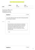 BIOD 171 Module 4 Exam Questions with Answers &NewLine;