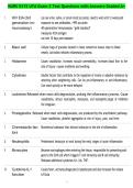 NURS 5315 UTA Exam 2 Test Questions with Answers Graded A&plus;