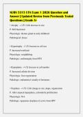 NURS 5315 UTA Exam 1 Premium Revision Pack &vert; 2026 Exam Questions & Answers Compilation &vert; Verified A&plus; Study Material &vert; 100&percnt; Structured Guide