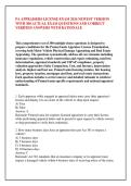 PA APPRAISERS LICENSE EXAM 2026 NEWEST VERSION &NewLine;WITH 300 ACTUAL EXAM QUESTIONS AND CORRECT &NewLine;VERIFIED ANSWERS WITH RATIONALE
