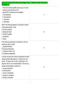NSG 533 Advanced Pharmacology Test 1 Week 4 with Answers&NewLine;Graded A&plus;