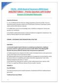 FACHE &ndash; ACHE Board of Governors &lpar;BOG&rpar; Exam 2026&sol;2027 Edition &ndash; Practice Questions with Verified Answers & Detailed Rationales