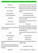 NR 293 Pharm Exam 1 Chamberlain Test Questions and Answers Graded A&plus;