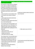 Maternal Child Nursing Care - Chapter 20&colon; Transition to Parenthood Test&NewLine;with Answers Graded A&plus;