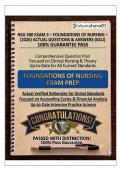 NSG 300 Exam 3 &ndash; Foundations of Nursing &ndash; &lpar;2026&rpar; Actual Questions & Answers &lpar;GCU&rpar; 100&percnt; Guarantee Pass