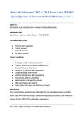 Basic Code Enforcement TEEX & TDLR Exam&colon; &lpar;Latest 2026&sol;2027 Update&rpar; Questions & Answers with Detailed Rationales &vert; Grade A