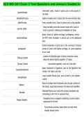 GCU BIO-201 Exam 3 Test Questions and Answers Graded A&plus;