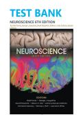 TEST BANK NEUROSCIENCE 6TH EDITION All Chapters By&colon; Dale Purves&comma; George J&period; Augustine&comma; David Fitzpatrick&comma; William C&period; Hall&comma; Anthony-Samuel LaMantia &vert;&vert;Latest Update&vert;&vert; ISBN 978-1605353807
