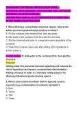CALIFORNIA CUSTODIAN CERTIFICATION EXAM &ndash; &NewLine;QUESTIONS AND ANSWERS &vert; VERIFIED AND WELL DETAILED &NewLine;ANSWERS &vert; PLUS RATIONALES &vert; &NewLine;GUARANTEED PASS &vert; LATEST EXAM UPDATE &vert; EXAM PREP &vert; &NewLine;STUDY GUIDE &vert; PRACTICE TEST