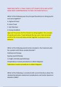 NRNP 6665 WEEK 11 FINAL EXAM &lpar;2 SET EXAM'S&rpar; QS & ANS &lpar;LATEST&NewLine;2026&rpar; MOST COMPREHENSIVE TO PASS THE EXAM RATED A&plus;