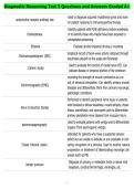Diagnostic Reasoning Test 3 Questions and Answers Graded A&plus;