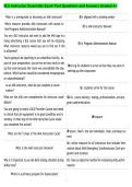 BLS Instructor Essentials Exam Test Questions and Answers Graded A&plus;