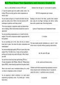 BLS Final Exam Test Questions and Answers Graded A&plus;