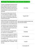 BLS Exam Test Questions and Answers Graded A&plus;