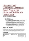 2026&sol;2027 Nunavut Lead Abatement Contractor Exam Prep &vert; S-Tier Universal Test Bank & Complete Study Guide