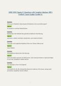 AMH 2010 Chapter 8 &vert; Questions with Complete Solutions 100&percnt; Verified &vert; Latest Update Graded A&plus;