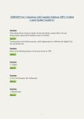 AMH2010 Test 1 Questions with Complete Solutions 100&percnt; Verified &vert; Latest Update Graded A&plus;
